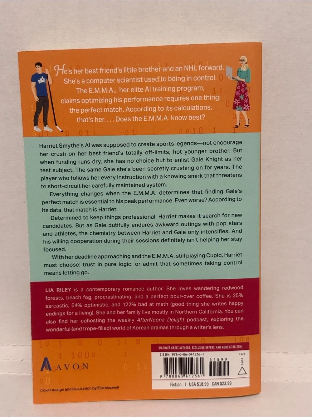 Avon Orange Paperback Novel - The E.M.M.A. Effect